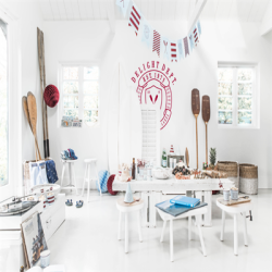 Pom pom St med 2 stk. - Hvid