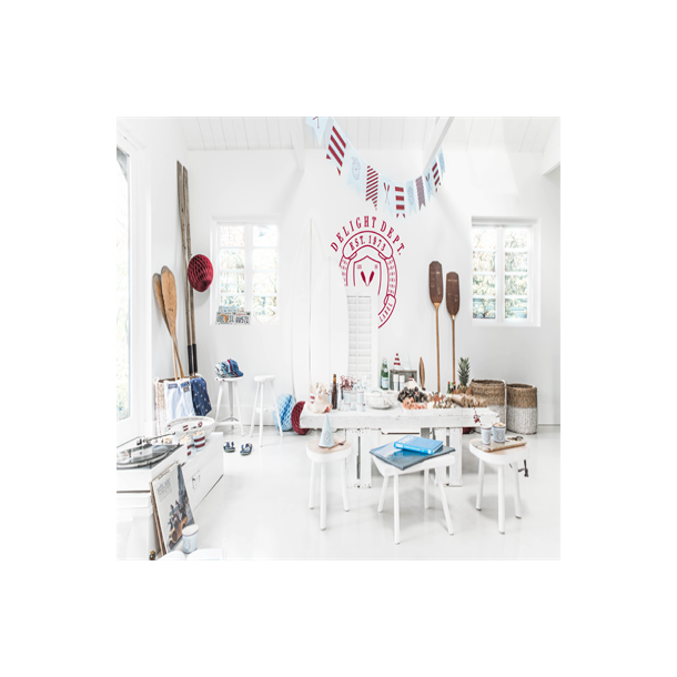 Pom pom St med 2 stk. - Hvid