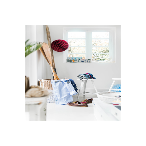 Pom pom St med 2 stk. - Hvid