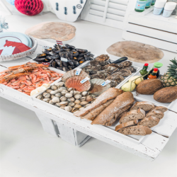 Honeycomb med kvast -  Koral