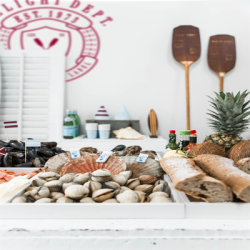 Partyhatte Lys bl/Bordeaux