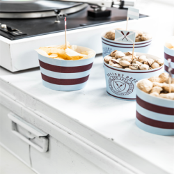 Treat bags Lys bl/bordeaux