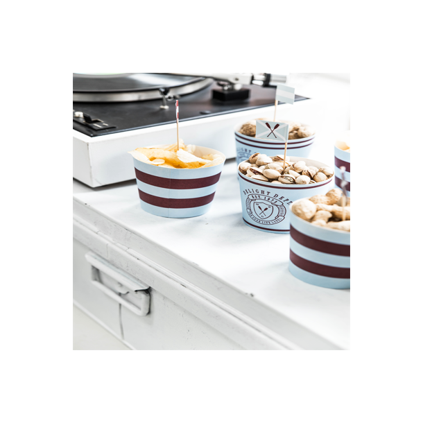 Treat bags Lys bl/bordeaux