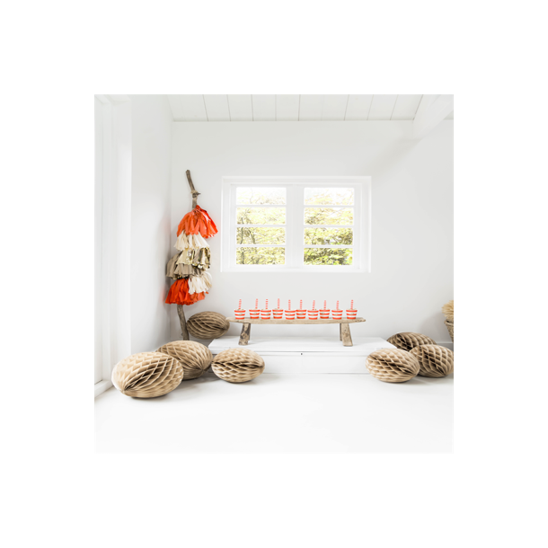 Honeycomb med kvast -  Koral