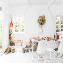 Guirlande - Coral/Golden