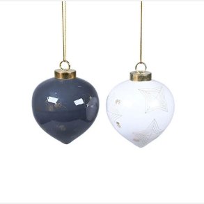 ded Heart” – gr og hvid i gaveske