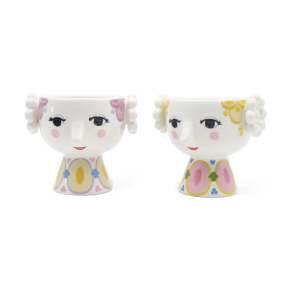 Bjrn Wiinblad EVA fyrfadsstager – st med 2 i porceln