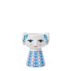 Bjrn Wiinblad Eva lysestage – bl/lavendel porceln