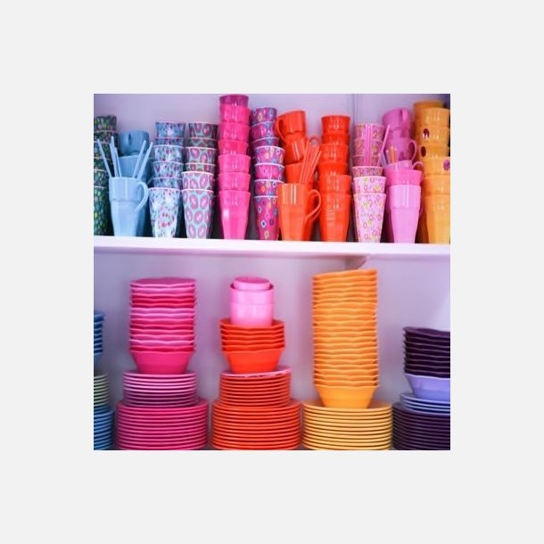 RICE  -farverig melamin 