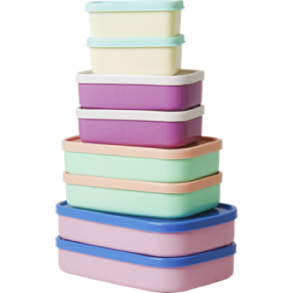 RICE plastbtte-st med lg – 8 stk i 4 forskellige strrelser