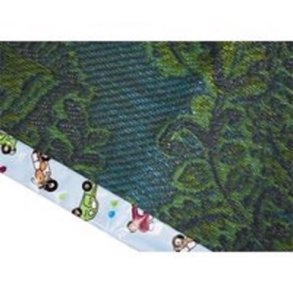 Brnetppe med bilar og motorcykler -DEMOMODEL til nedsat pris