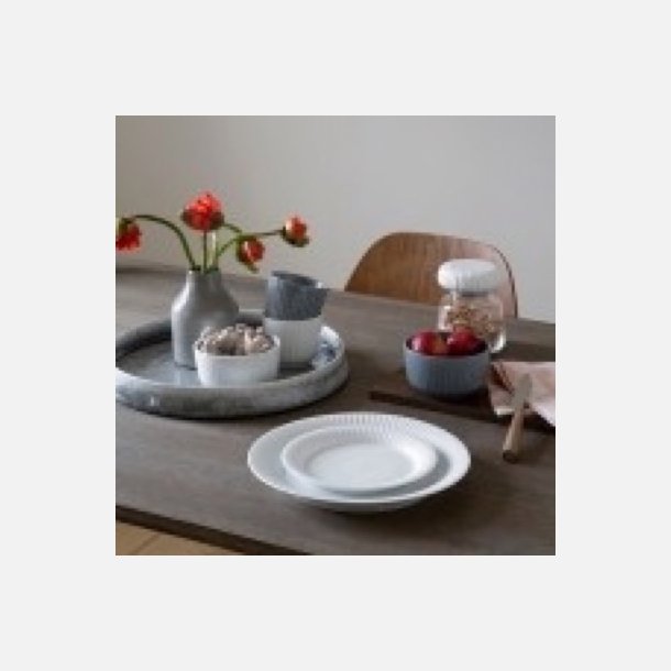 Hammershi fyrfadsstage Hjde 6,5cm, Hvid