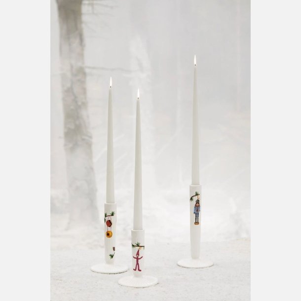 Hndlavet Khler Hammershi lysestage i klassisk design, 16 cm hj