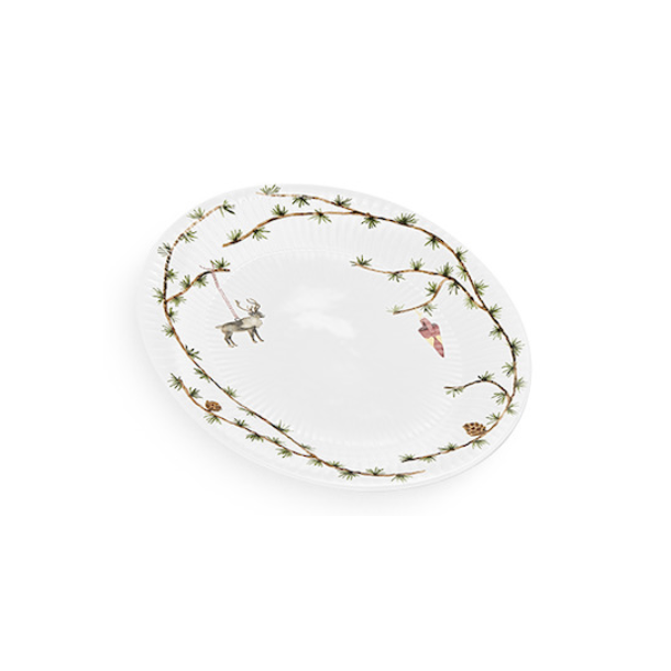 Julefad med rensdyr, kogler og krmmerhuse – Khler design