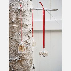 Holmegaard Christmas Julehjerte, julepynt i glas 