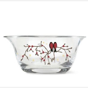 Den fineste lille glasskl til at servere lkre smkager eller chokolader