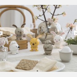 Nuttet Hoptimist figur – perfekt til pskepynt og gave