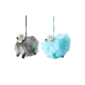 RICE juleornament – hndlavet fr i isbl eller klig gr