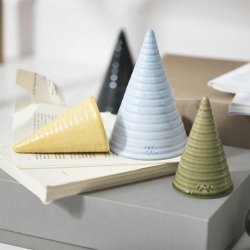 Elegant Khler glasurtop i gul, hndlavet keramik, 11 cm hj – dansk design til boligindretning, hygge og personlig stil