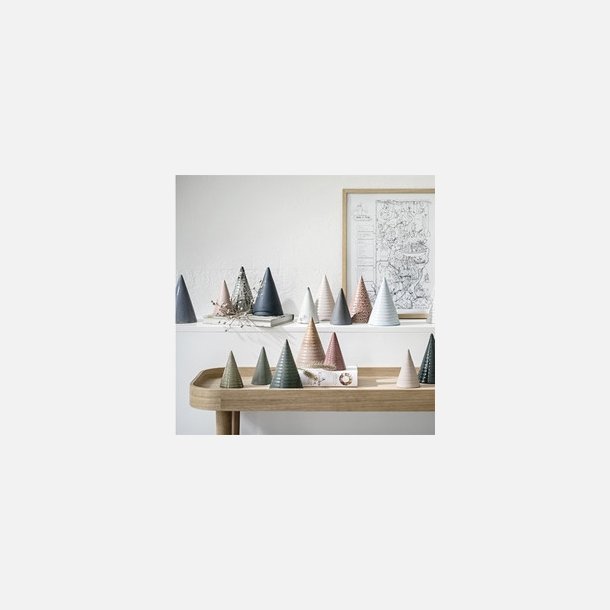 Khler glasurtop soft gul 11 cm  dekorativt dansk design til hygge og stil