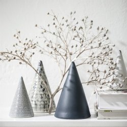 Dekorativ Khler glasurtop i kegleformet design med rillet glasur