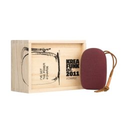 Elegant powerbank med LED indikatorer og antislip overflade