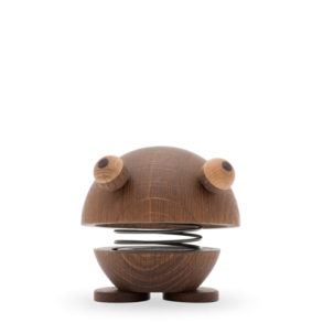 Hoptimist Bumble – rget eg figur med nysgerrige jne, H8 cm