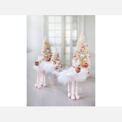 Medusa Juletr, Vintage hvid - 22 cm