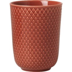 Lyngby Rhombe krus - terracotta
