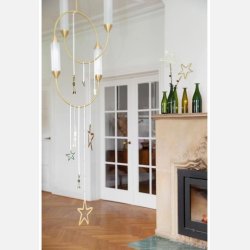 Medusa juleornament Mr. Golden Rudolf, 2 stk.