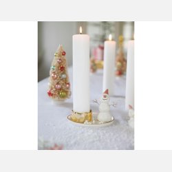 Medusa Juletr, Vintage hvid - 22 cm