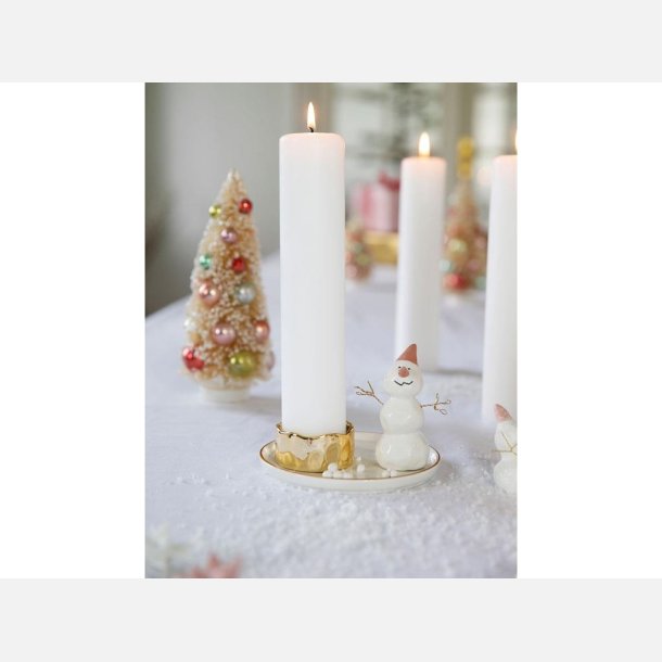 Medusa Juletr, Vintage hvid - 22 cm