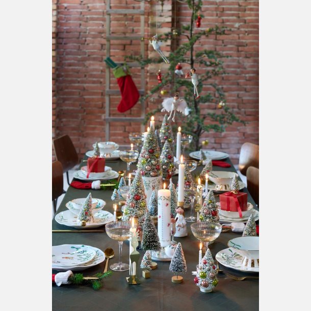 Medusa Copenhagen Rudolf skl med guldkant til julebordet