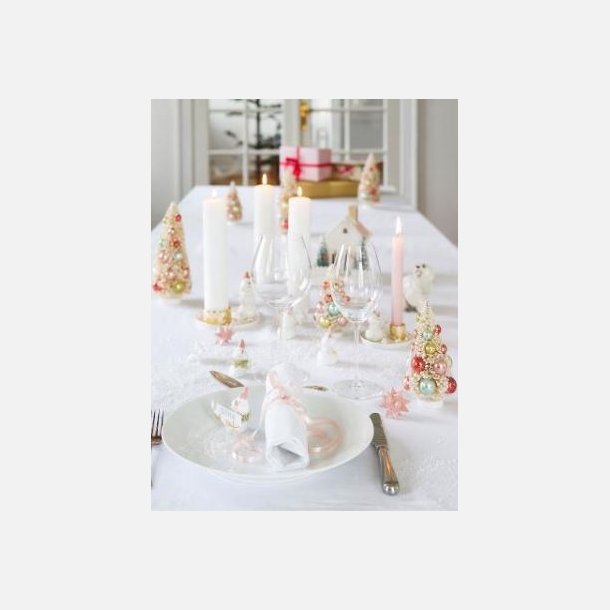 Medusa Juletr, Vintage hvid - 22 cm