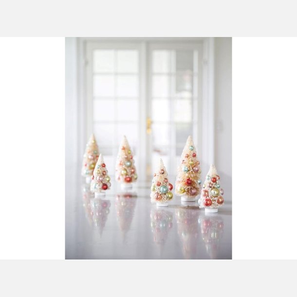 Medusa Juletr, Vintage hvid - 22 cm