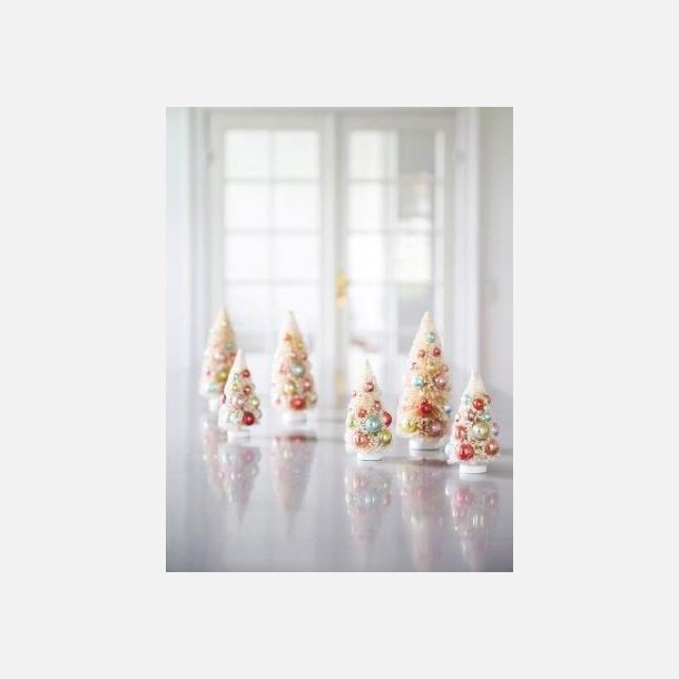 Medusa Juletr, Vintage hvid - 15cm