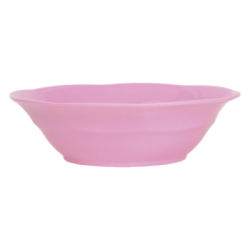 RICE melamin dyb tallerken – dark pink, 19 cm