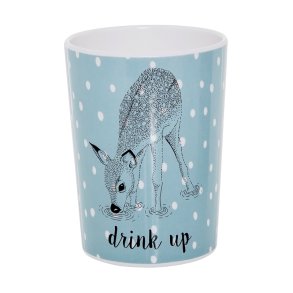 Bloomingville MINI TOBY krus – lyseblt med ddyrmotiv