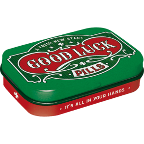 ske med mintpastiller - Good Luck Pills 