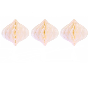 Ornamenter - 3 stk i pakken