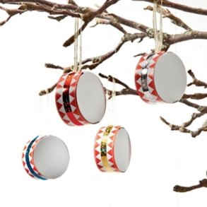 POBRA trommer i papir med snor –  5 cm