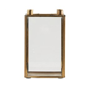 Messinglanterne med glas - DEMO 