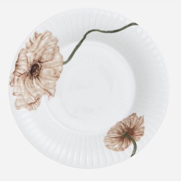 Hammershi Poppy dyb tallerken 21 cm  Elegant dansk design fra Khler
