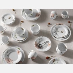 Hammershi Poppy tallerken 27 cm  Smukt nordisk stel fra Khler