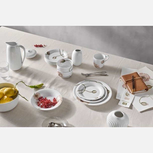 Hammershi Poppy tallerken 27 cm  Smukt nordisk stel fra Khler