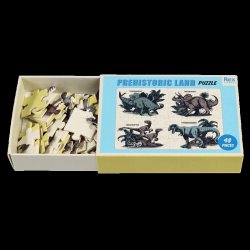 Dinosaurer i ske – perfekt som kalendergave