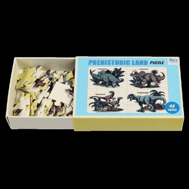 Dinosaurer i ske – perfekt som kalendergave