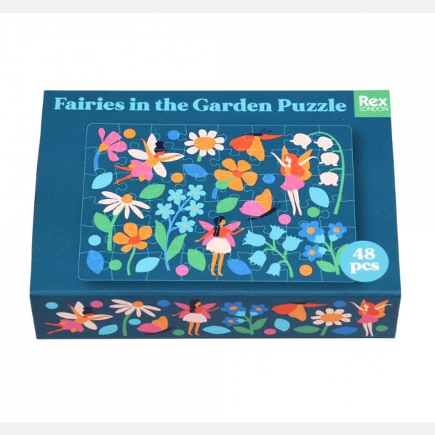 48 brikker puslespil i praktisk ske