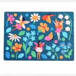 Kreativ leg med puslespil og fantasifulde feer