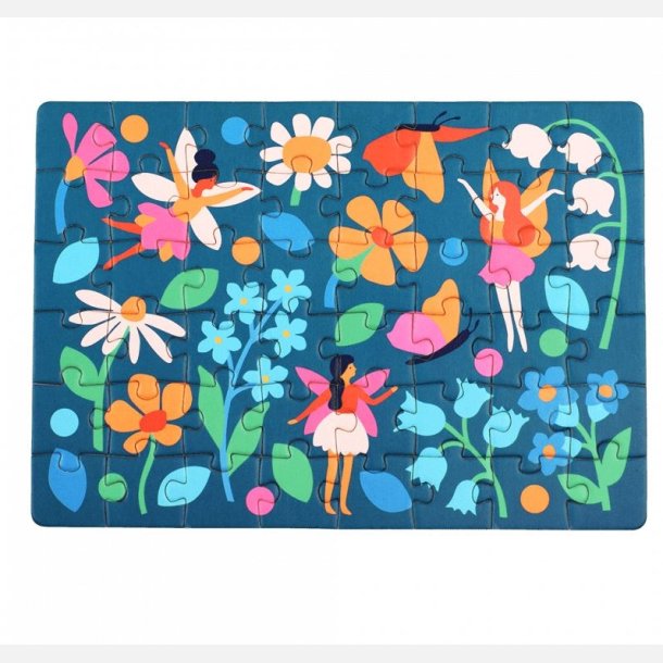 Kreativ leg med puslespil og fantasifulde feer